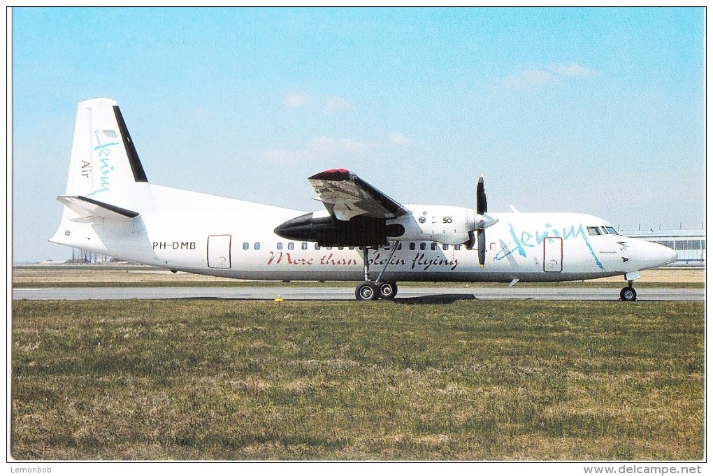 Denim Air, Fokker 50, Unused Postcard [14717] - 1946-....: Moderne