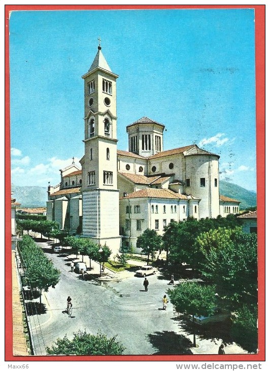 CARTOLINA VG ITALIA - AVEZZANO (AQ) - Il Duomo - 10 X 15 - ANNULLO 1967 PESCARA - Avezzano