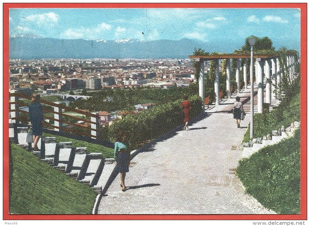 CARTOLINA VG ITALIA - TORINO - Parco Europa - 10 X 15 - ANNULLO 1964 - Parcs & Jardins