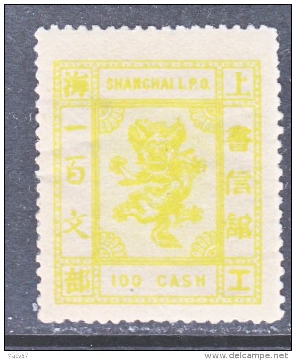 CHINA  SHANGHAI  106  *  ORIGINAL  1885  ISSUE - Unused Stamps