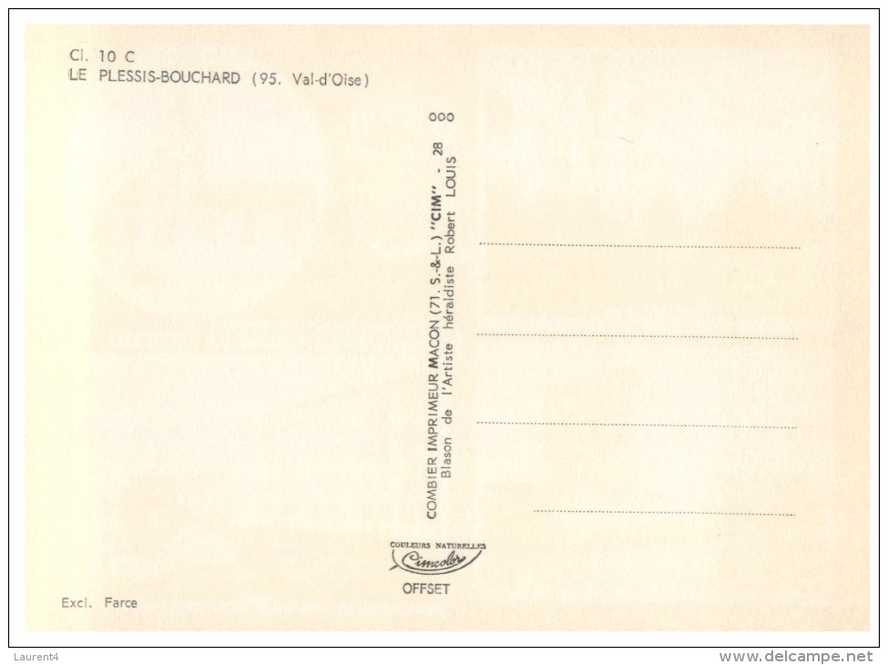 (950 DEL) France - Le Plessis-Bouichard 4 Views - Le Plessis Bouchard