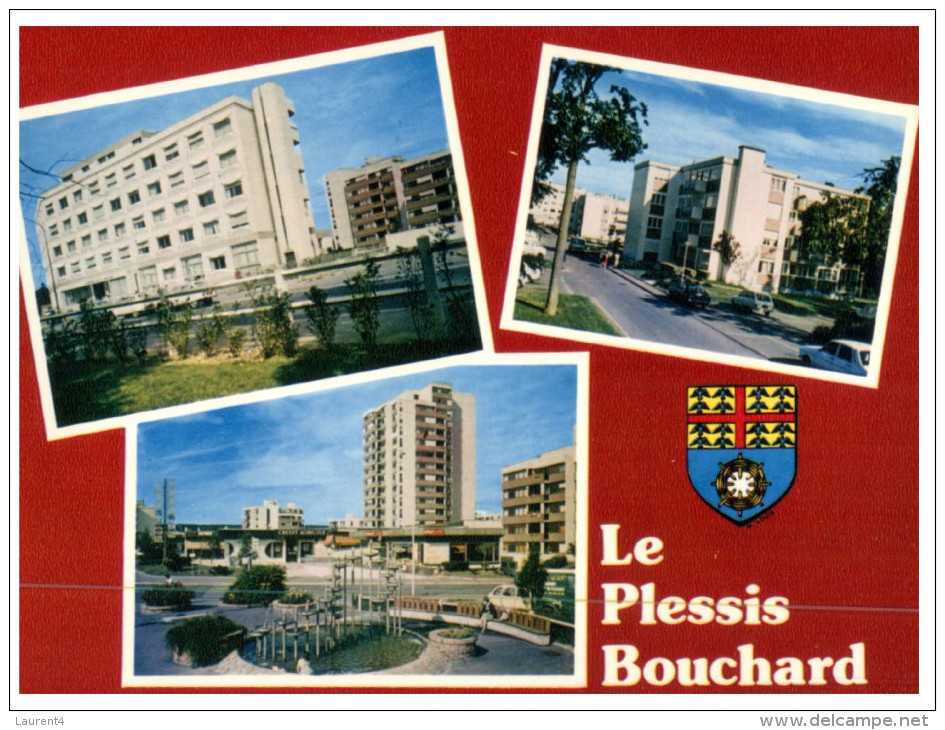 (950 DEL) France - Le Plessis-Bouichard 4 Views ( 2cards) - Le Plessis Bouchard