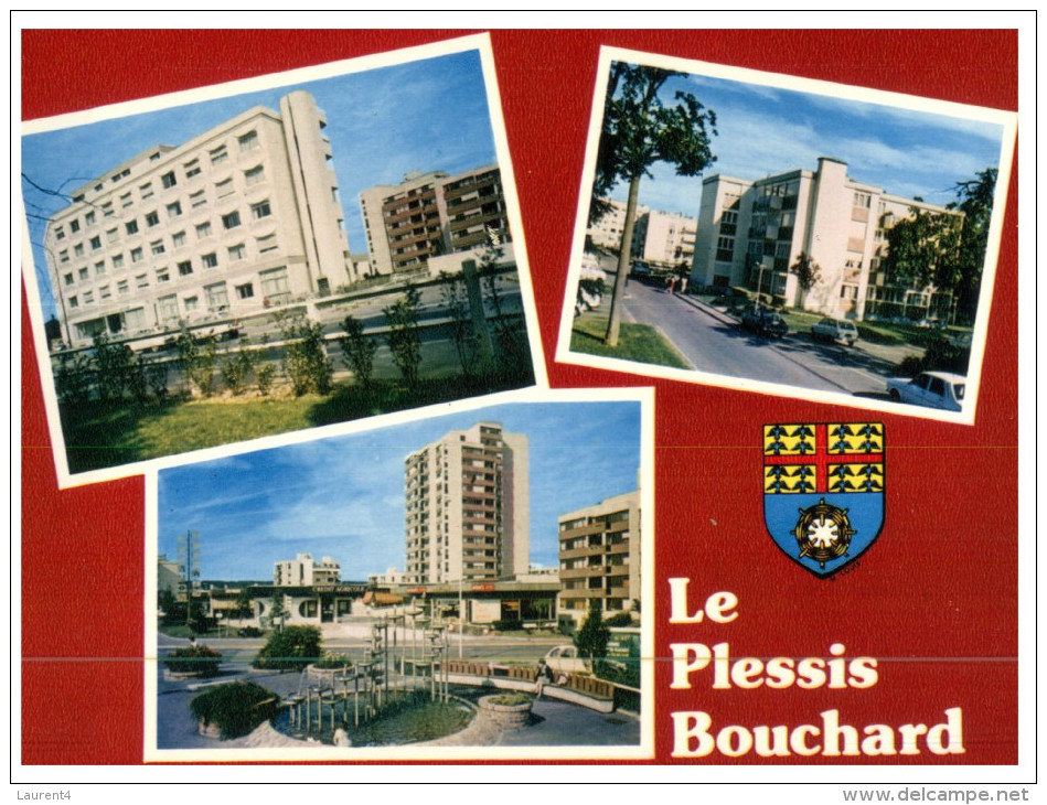 (950 DEL) France - Le Plessis-Bouichard 4 Views ( 2cards) - Le Plessis Bouchard