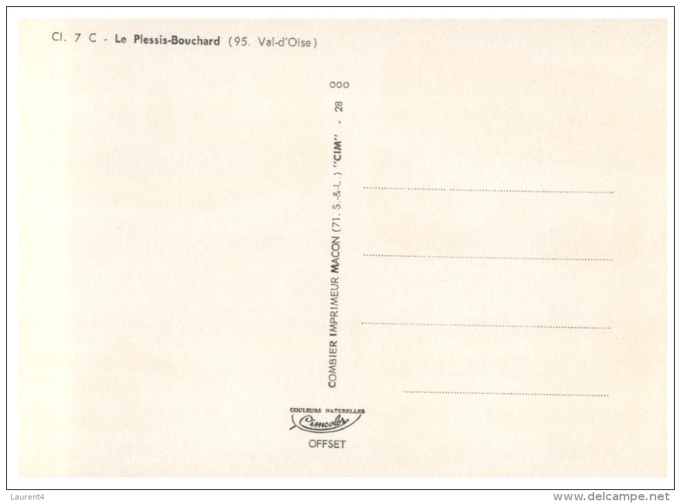 (950 DEL) France - Le Plessis-Bouichard 4 Views ( 2cards) - Le Plessis Bouchard