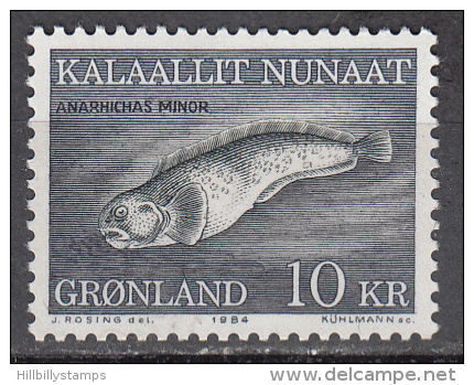 Greenland   Scott No  137    Unused Hinged     Year   1981 - Nuevos