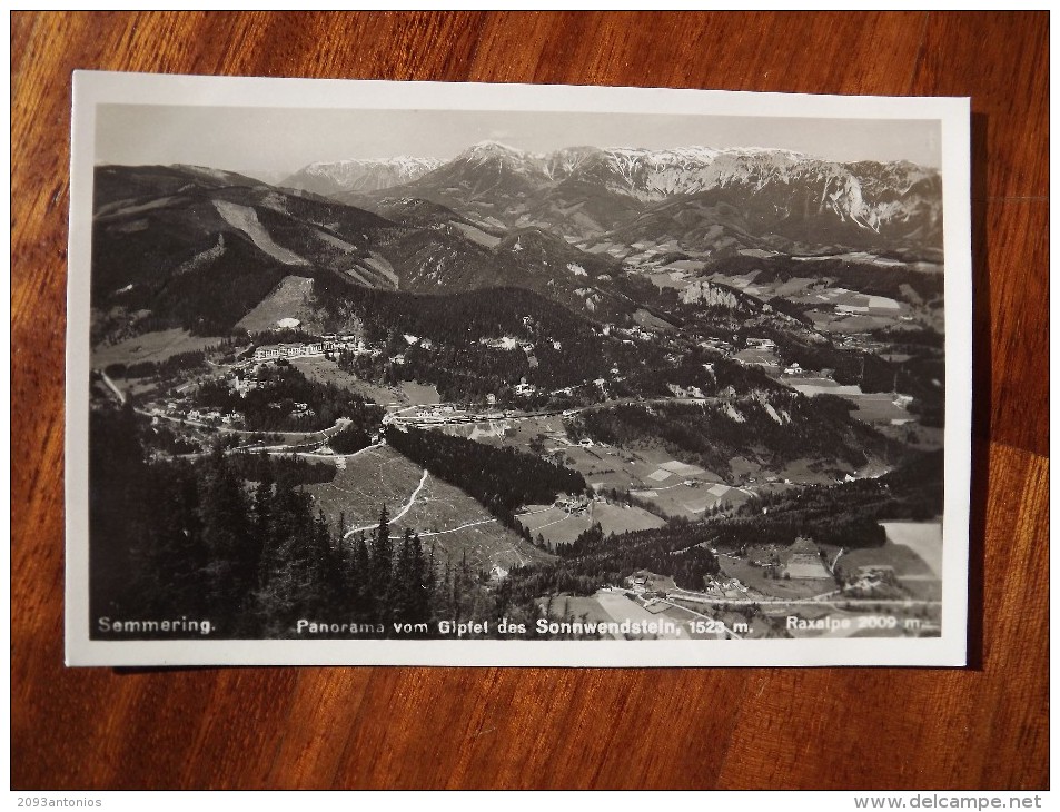 CARTOLINA  DI SEMMERING   NON VIAGGIATA  A9651 - 9598 - Semmering