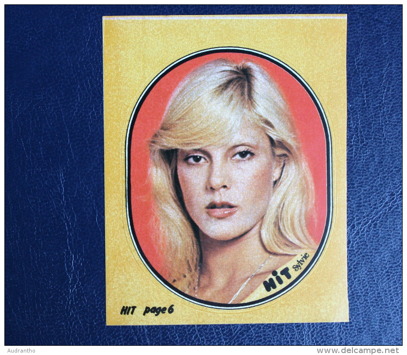 Autocollant Années 70 Sylvie VARTAN Hit Magazine - Autocollants