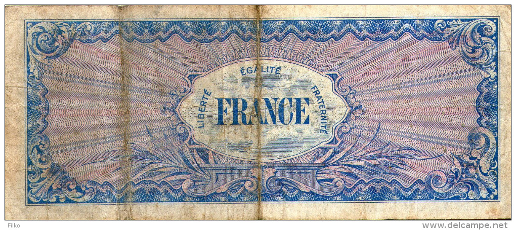 France,100 Francs,type Verso France,P.123c,alphabet:3.50174348,see Scan - 1945 Verso Francés