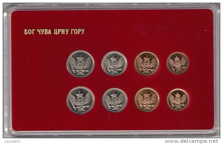 Montenegro Coin Set Mint Set 1906-1914 Issued 2002 By Central Bank Of Montenegro - Altri – Europa