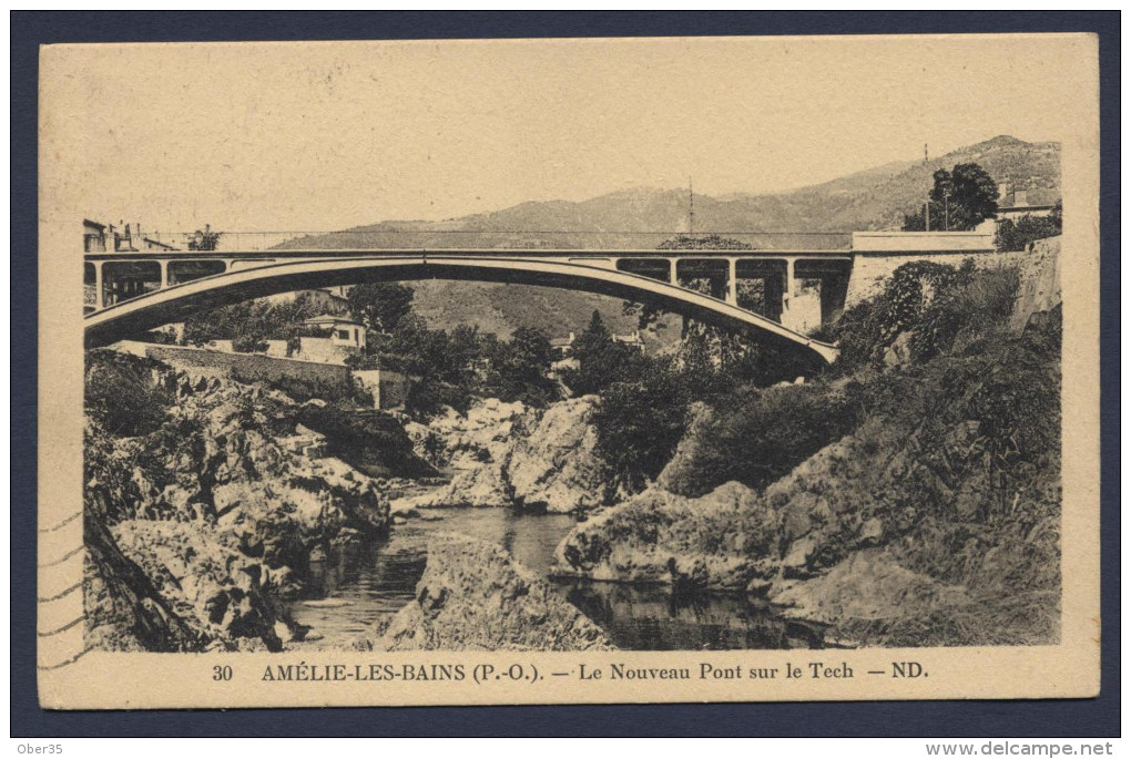 Amelie Les Bains Le Nouveau Pont Sur Le Tech - Sournia