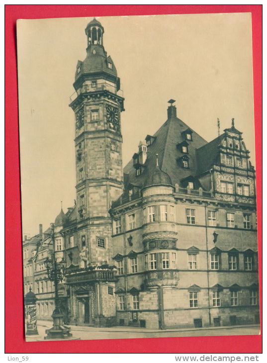 158741 / Deutsche Renaissance - Bauten - Folge - Altenburg -  Rathaus - Germany Deutschland Allemagne Germania - Altenburg