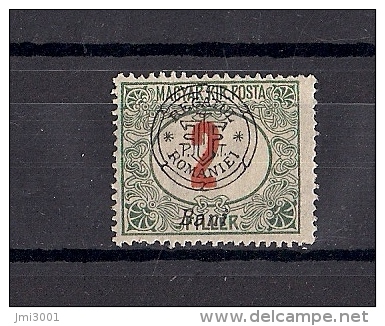 Roumanie Hongrie Occupation Oradea 1919 Taxe YT 2 * - Siebenbürgen (Transsylvanien)