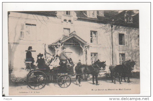 Mail Coatch Attelage 4 Chevaux - Taxis & Huurvoertuigen