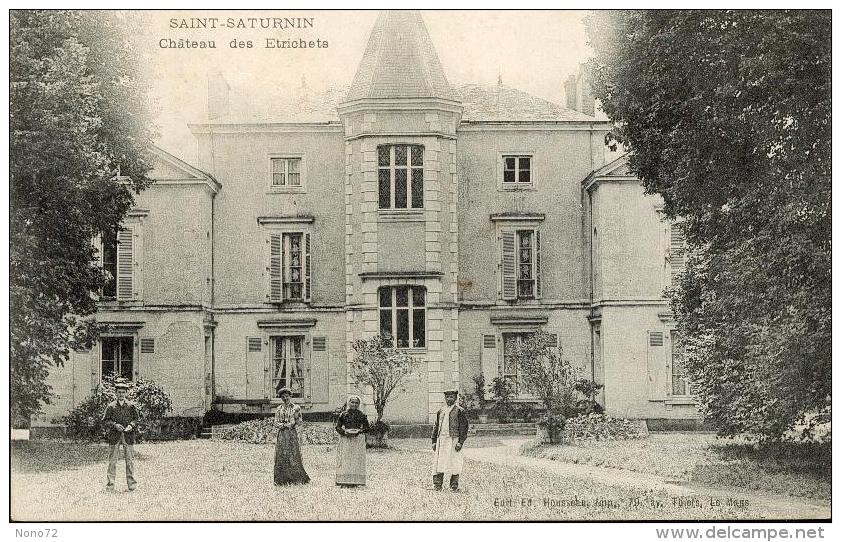 Saint Saturnin Sarthe 72  Chateau Des Etrichets - Other & Unclassified