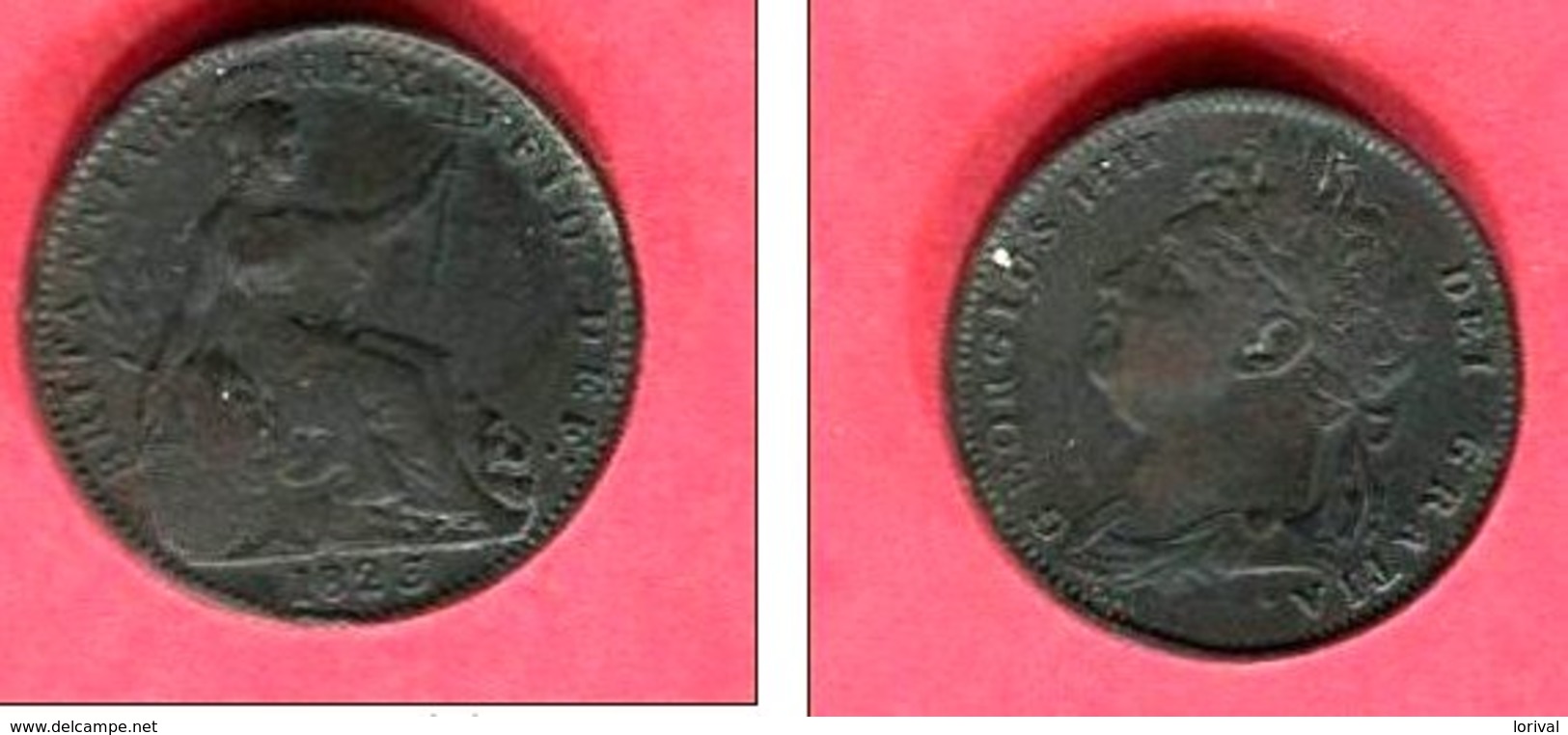 1 FARTHING GEORGE III     (KM 667 )  TB + 8 - Autres & Non Classés