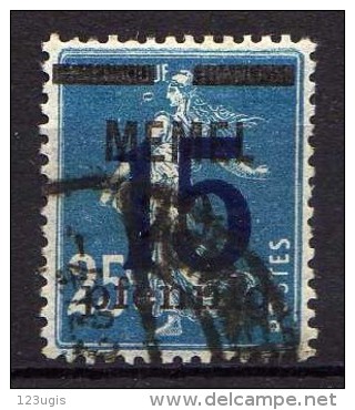 Memel 1921 Mi 47, Gestempelt [261214XI] - Memelgebiet 1923