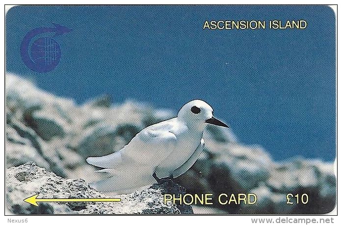 Ascension Isl. - Fairy Tern, 2CASB, 1992, 4.997ex, Used - Ascension