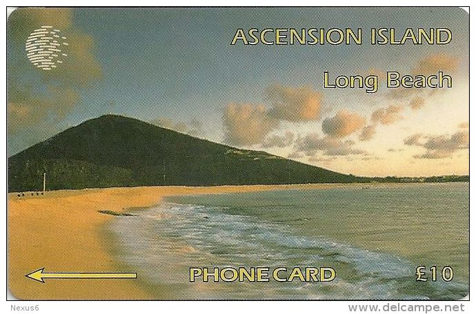 Ascension Isl. - Long Beach, 6CASB, 1994, 5.000ex, Used - Ascension