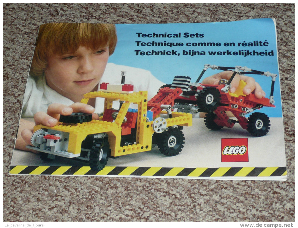 Vintage Catalogue "technical Set" Technique LEGO De 1982 Duplo - Catalogues
