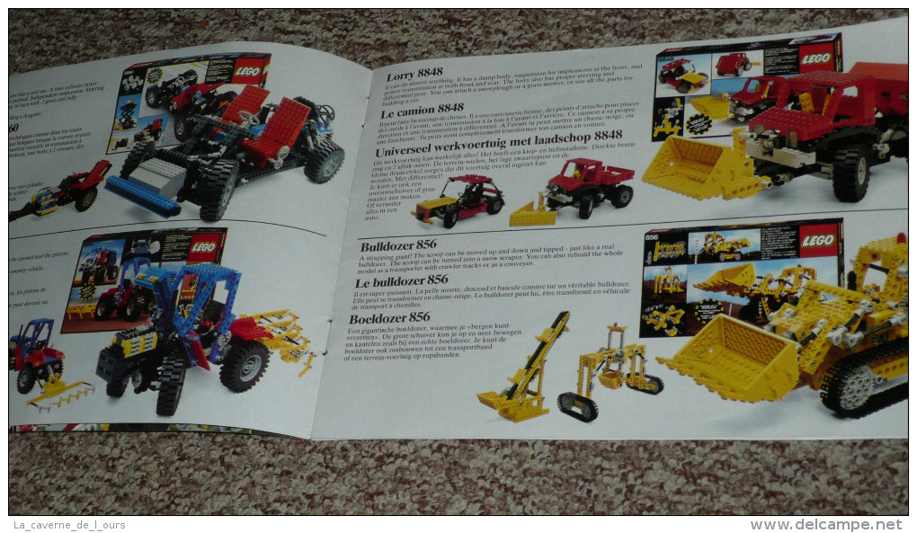 Vintage Catalogue "technical Set" Technique LEGO De 1982 Duplo - Catálogos