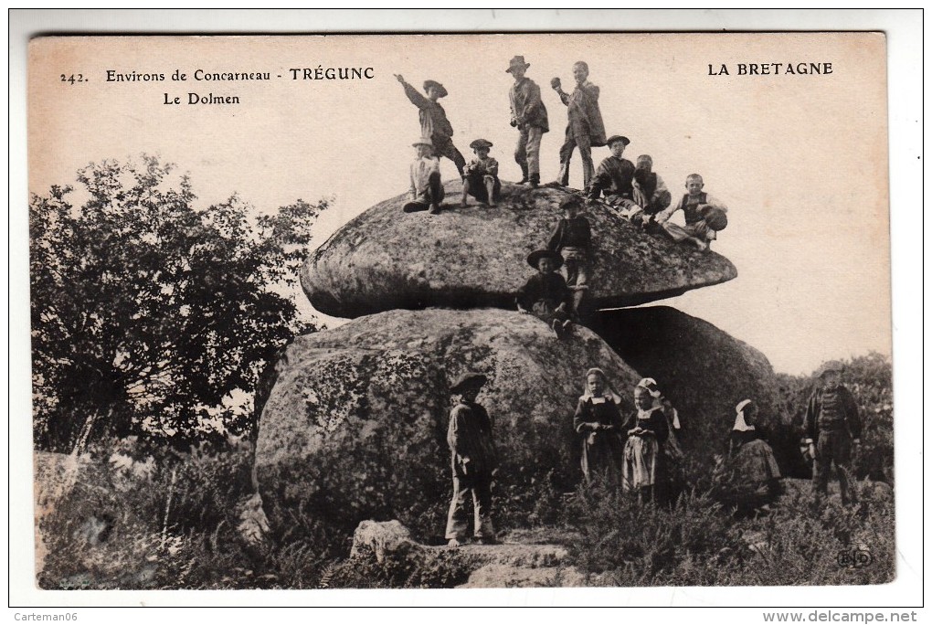 29 - Environs De Concarneau - Trégunc - Le Dolmen - Editeur: E.L.D N°242 - Trégunc