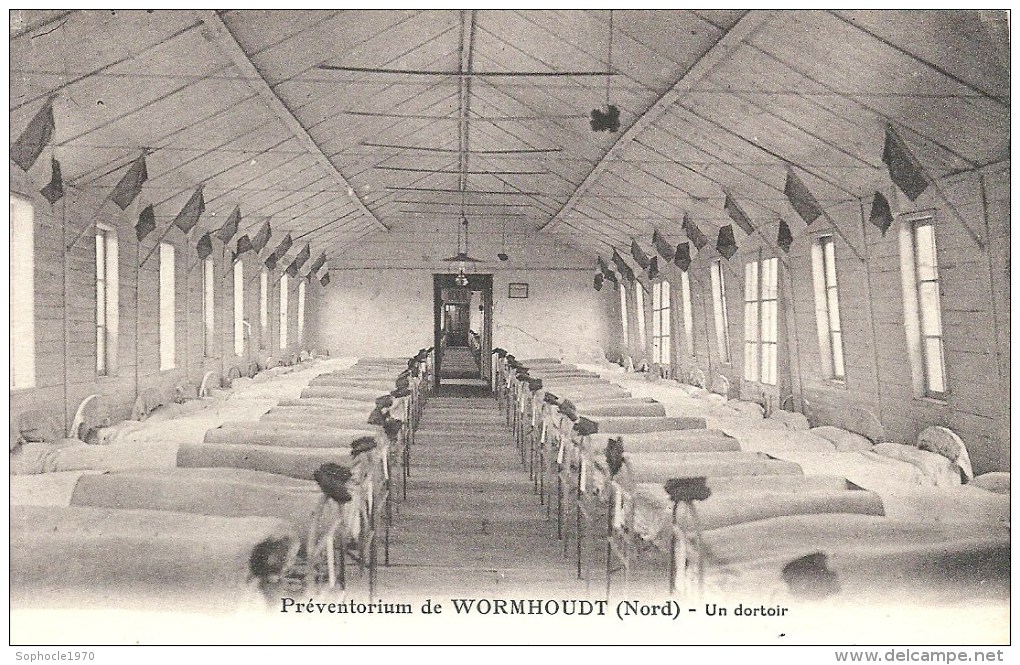 NORD PAS DE CALAIS - 59 - NORD - WORMHOUDT - Préventorium - UN Dortoir - Wormhout