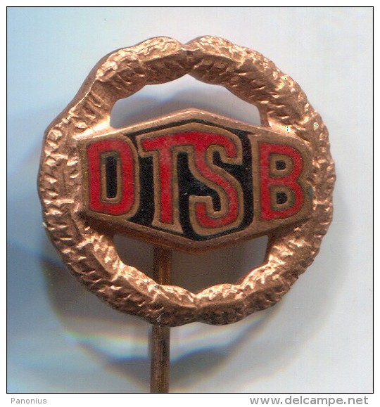 DTSB - Deutsches Turn Und Sportfest, Ex DDR East Germany, Vintage Pin Badge, Enamel - Other & Unclassified