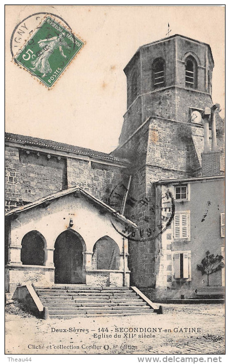 ¤¤   -   144  -  SECONDIGNY-en-GATINE   -  L'Eglise   -  ¤¤ - Secondigny