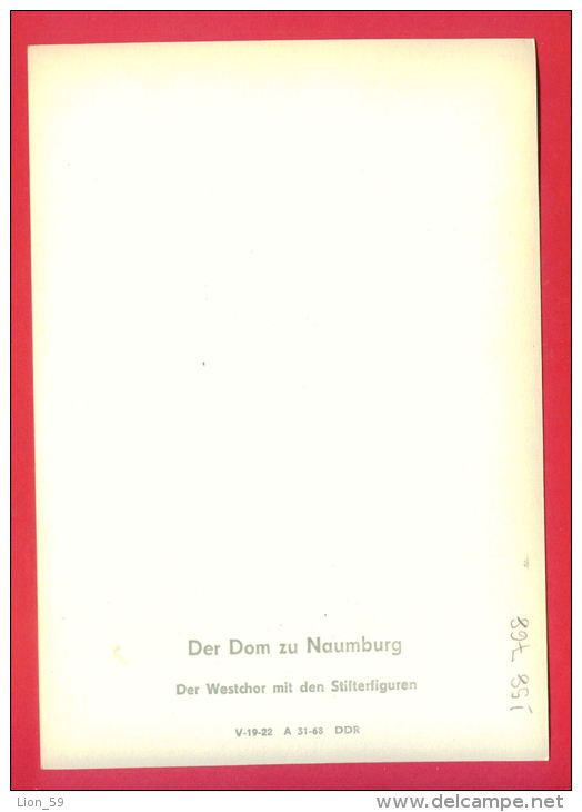 158768 / Der Dom Zu Naumburg - Der Westchor Mit Den Stifterfiguren - Germany Deutschland Allemagne Germania - Naumburg (Saale)