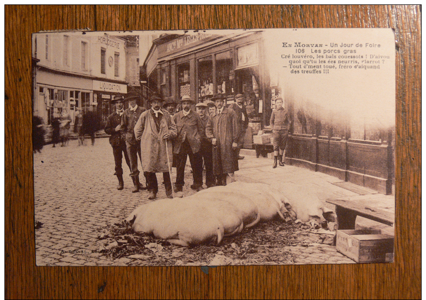 MORVAN - Jour De Foire - Les Porcs Gras - Sonstige