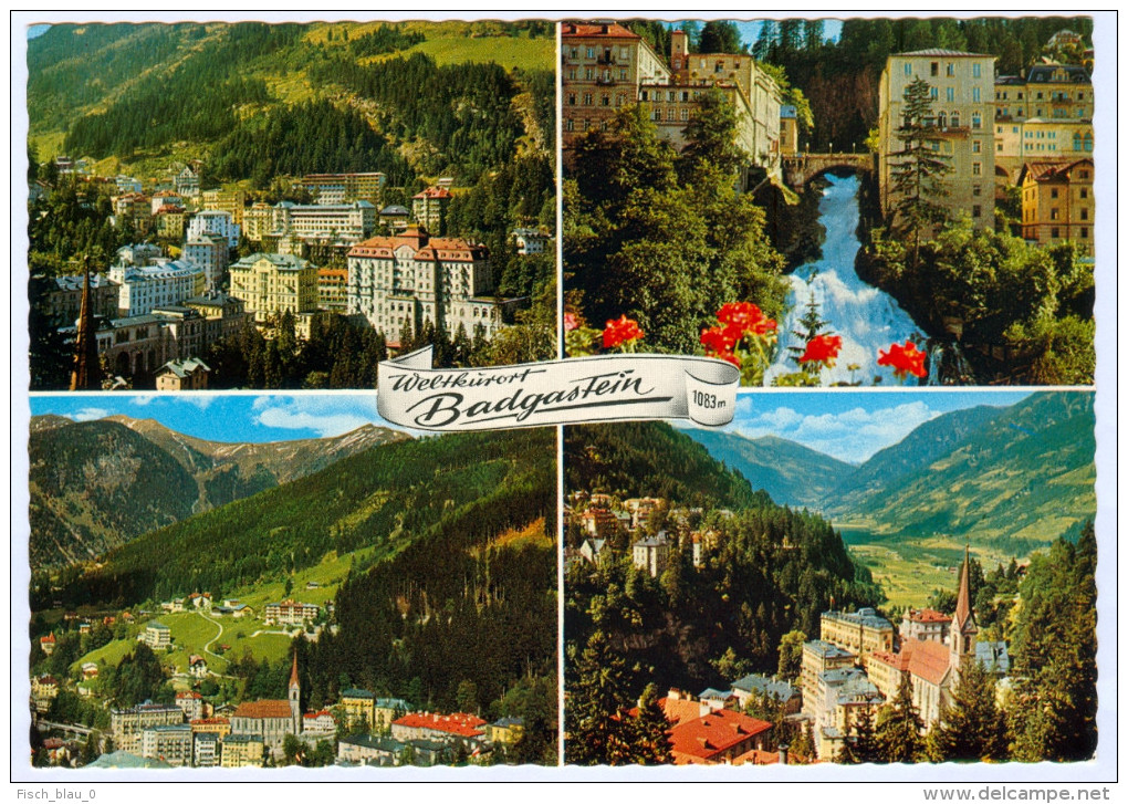 AK Salzburg 5640 Bad Gastein Badgastein Österreich Weltkurort Kurort AUSTRIA Verlag E. Wolkersdorfer Autriche Postcard - Bad Gastein