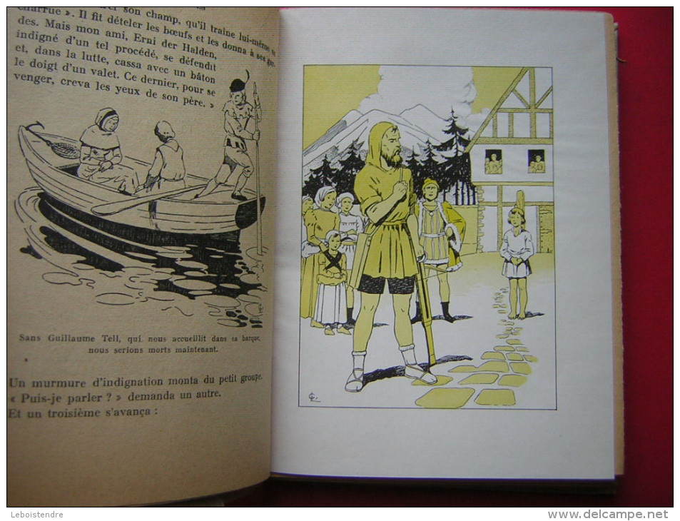 COLLECTION FOLKLORE  JEAN LANORE  CONTES SUISSES  F LANORE EDITEUR 1951   ILLUSTRATIONS DE G LASSAUVAJUE - Cuentos