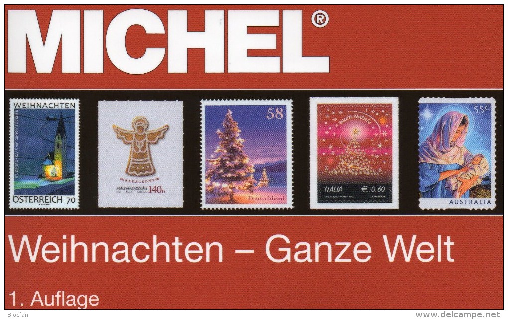 Neue Auflage MICHEL Motiv Weihnachten 2015 New 60€ Topics Stamps Catalogue Christmas Of The World ISBN 978-3-95402-106-2 - Geschiedenis