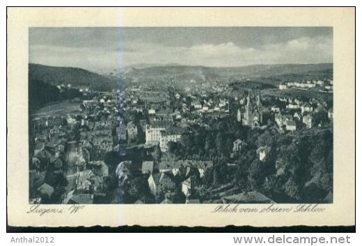 Siegen Westfalen Blick Vom Oberen Schloss Rahmen Sw Um 1920 - Siegen