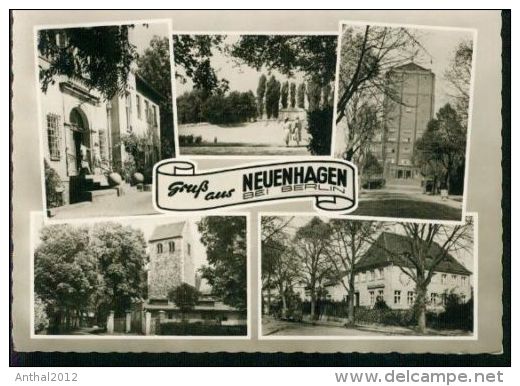 Gruß Aus Neuenhagen Bei Berlin Schule Sw MB 1962 - Neuenhagen B. Berlin