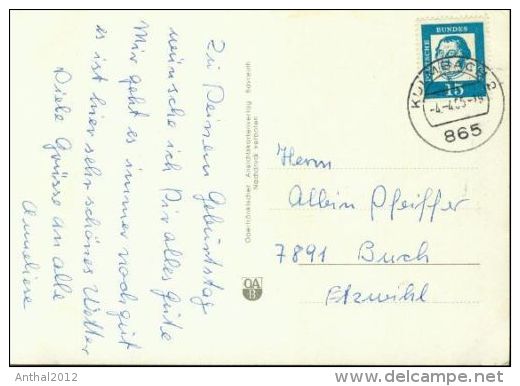 Gruß Aus Der Bierstadt Kulmbach Bierkrug Bier-Werbung 4.4.1965 - Kulmbach