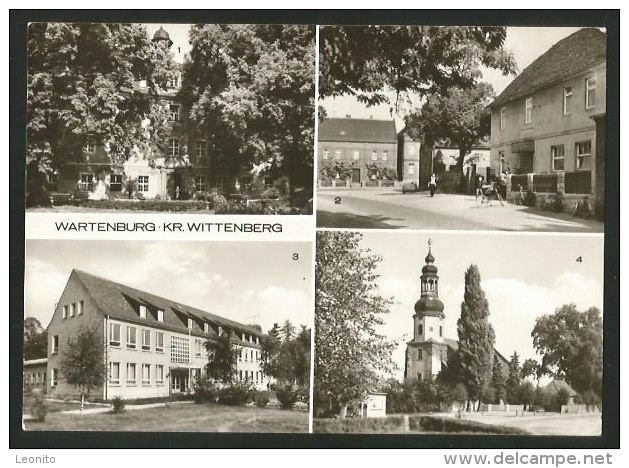 WARTENBURG Ortsteil Kemberg Wittenberg Kinderheim WALTER HUSEMANN Sand Oberschule FRIEDRICH WOLF Sachsen-Anhalt - Wittenberg