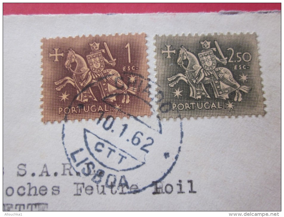 1964 Lisbonne Lisboa Portugal  Tavessa Das Merceeiras Adolf Pokorny Letter Cover &gt;pourDroue Sur Drouette Prés Epernon - Cartas & Documentos