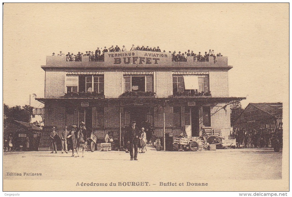 Aérodrome Du Bourget - Buffet Et Douane - Le Bourget