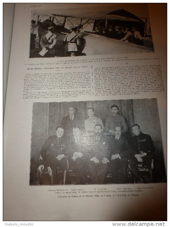 1918 Gotha à Zuydecoote;Rapatriés à EVIAN(important Documentaire);Croquis Soldat British;FINLANDE;Merckem;Fruits Secs - L'Illustration