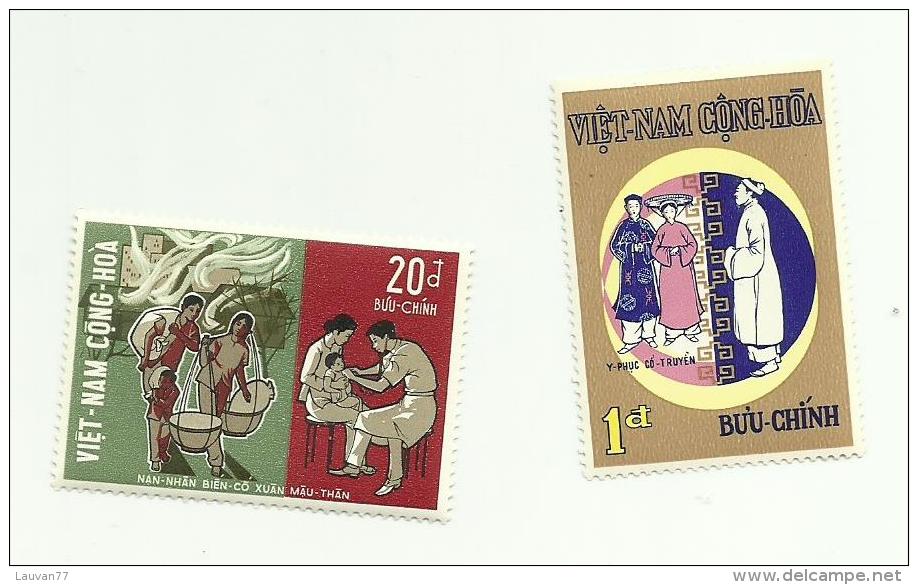 Vietnam Du Sud N°365, 374, 377 Neufs** Cote 1.50 Euros - Vietnam