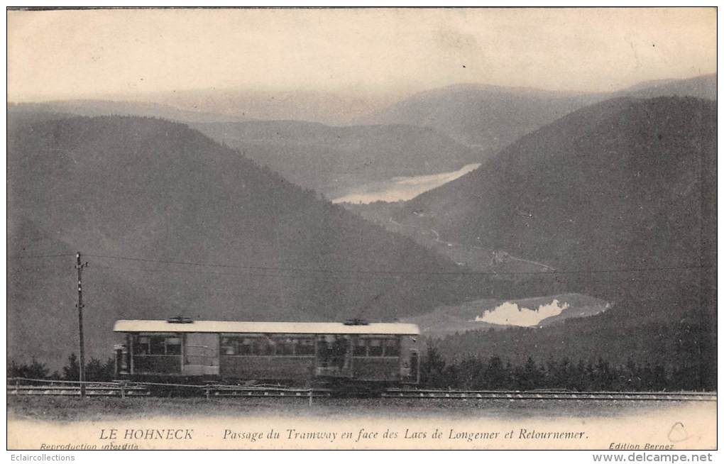 Le Hohneck      88     Passage  Du Tramway électrique   (voir Scan) - Autres & Non Classés