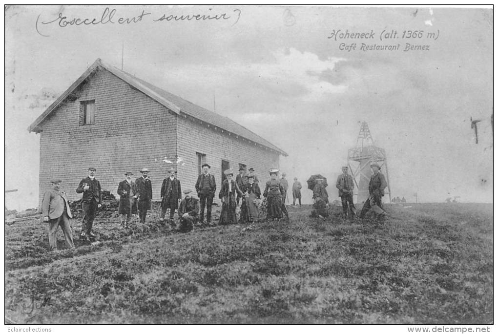 Le Hohneck      88     Café Restaurant Bernez                  (voir Scan) - Autres & Non Classés