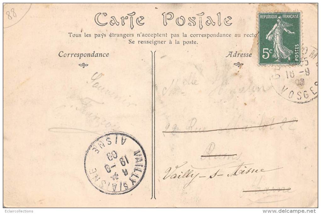 Le Hohneck      88     Lot de  5 cartes dont Poste frontière et  divers              (voir scan)