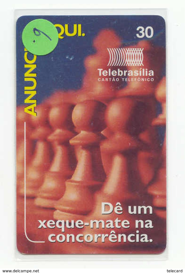 ECHECS Jeu SCHAKEN Sport Chess Scacchi Schach Ajedrez Sur Telecarte Brasil (6) - Deportes