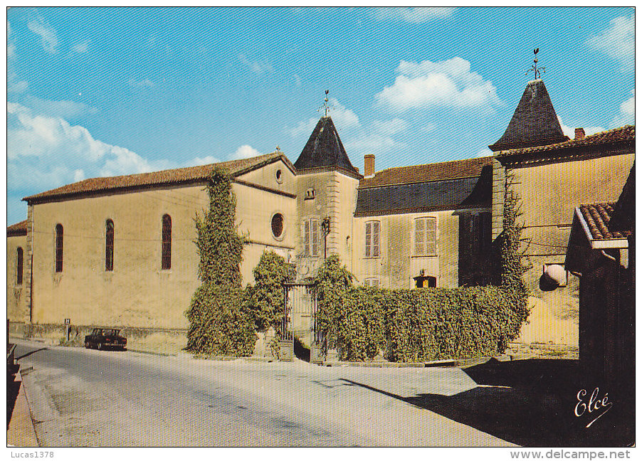 33 /  BAZAS. ENTREE DE L\´HOSPICE DE BAZAS. A GAUCHE LA CHAPELLE. - Bazas