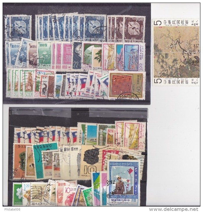 TAI WAN  CHINA   STAMPS USED - Collections, Lots & Series