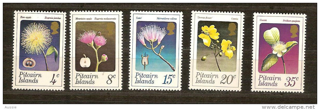 Pitcairn Islands 1973 Yvertn° 128-32 *** MNH Cote 20 Euro  Flore Bloemen Flowers - Pitcairn