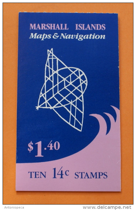 Marshall Islands #40a Booklet Comp Mnh Cv $7.50 - Marshall Islands