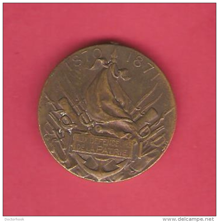 FRANCE   1870-1 Medaille "La Patrie Defenseur"  RARE!!! - Other & Unclassified